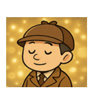 キラキラ名推理たんてい@SFW（個別スタンプ：28）