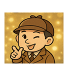 キラキラ名推理たんてい@SFW（個別スタンプ：29）