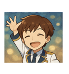 キラキラ全開男性アイドル@SFW（個別スタンプ：6）