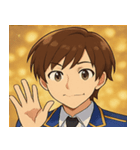 キラキラ全開男性アイドル@SFW（個別スタンプ：22）
