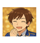 キラキラ全開男性アイドル@SFW（個別スタンプ：24）