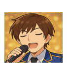 キラキラ全開男性アイドル@SFW（個別スタンプ：32）