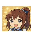 キラキラ夢みる女性アイドル@SFW（個別スタンプ：1）