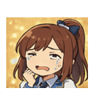 キラキラ夢みる女性アイドル@SFW（個別スタンプ：4）