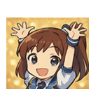 キラキラ夢みる女性アイドル@SFW（個別スタンプ：6）