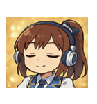 キラキラ夢みる女性アイドル@SFW（個別スタンプ：10）