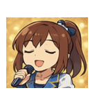 キラキラ夢みる女性アイドル@SFW（個別スタンプ：16）
