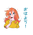 毎日使える★ポップな女の子（個別スタンプ：2）