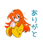 毎日使える★ポップな女の子（個別スタンプ：7）
