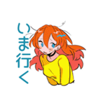 毎日使える★ポップな女の子（個別スタンプ：22）