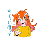 毎日使える★ポップな女の子（個別スタンプ：28）