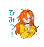 毎日使える★ポップな女の子（個別スタンプ：34）