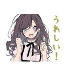 毎日返信★ボクっ娘リボン女子（個別スタンプ：16）