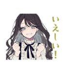 毎日返信★ボクっ娘リボン女子（個別スタンプ：38）