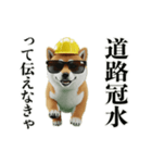 走る柴犬現場仕事☆緊急連絡用（個別スタンプ：16）
