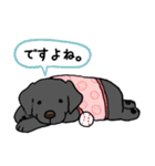 ラブラドールレトリーバーパピー吹き出し2（個別スタンプ：22）