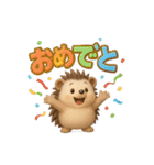 ゆるカワ3Dハリネズミ（関西弁）（個別スタンプ：30）