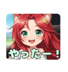 ドライブみなみちゃんスタンプ（個別スタンプ：2）