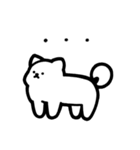 いつでも使える犬（白）（個別スタンプ：12）