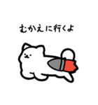 いつでも使える犬（白）（個別スタンプ：16）