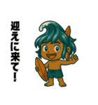 サーファー波空(サーフィン)..（個別スタンプ：12）