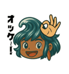 サーファー波空(サーフィン)..（個別スタンプ：15）