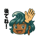 サーファー波空(サーフィン)..（個別スタンプ：19）