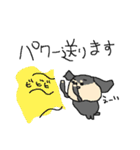 黒いミニチュアダックスフンド（個別スタンプ：28）