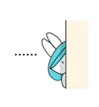 水色の帽子でお仕事（個別スタンプ：23）