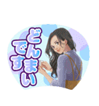 推しうちわになったぷらざガールズ（個別スタンプ：31）