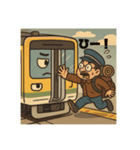 鉄道補給9（個別スタンプ：7）