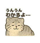 ふわふわマヌルの日常スタンプ（個別スタンプ：21）