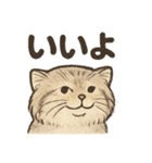 いろななマヌルのスタンプ（個別スタンプ：6）