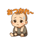 ちびキャラきらきらリアクション（個別スタンプ：13）