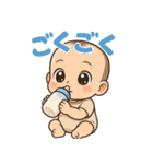 ちびキャラきらきらリアクション（個別スタンプ：14）