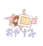 ヘタカワ！？ 水玉だいすき 水瑞たま子ちゃん（個別スタンプ：4）
