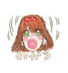 ヘタカワ！？ 水玉だいすき 水瑞たま子ちゃん（個別スタンプ：29）