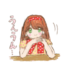 ヘタカワ！？ 水玉だいすき 水瑞たま子ちゃん（個別スタンプ：30）