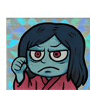 キラキラおどろキズお岩さん@SFW（個別スタンプ：1）