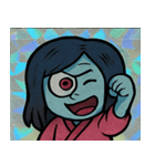 キラキラおどろキズお岩さん@SFW（個別スタンプ：5）