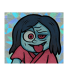 キラキラおどろキズお岩さん@SFW（個別スタンプ：13）
