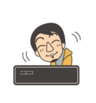 ゆれるひろゆきさん（個別スタンプ：7）