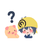 刀剣乱舞 X ぶーぶーちゃん コラボスタンプ（個別スタンプ：12）
