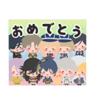 刀剣乱舞 X ぶーぶーちゃん コラボスタンプ（個別スタンプ：24）