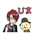 刀剣男士とパグ審神者の仲良し本丸2（個別スタンプ：1）