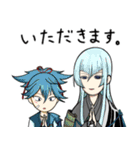 刀剣男士とパグ審神者の仲良し本丸2（個別スタンプ：16）