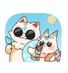 ふわっと本丸生活・こんとまめ2（個別スタンプ：1）