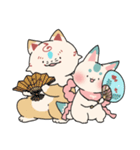 ふわっと本丸生活・こんとまめ2（個別スタンプ：7）