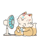 ふわっと本丸生活・こんとまめ2（個別スタンプ：13）