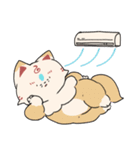 ふわっと本丸生活・こんとまめ2（個別スタンプ：15）